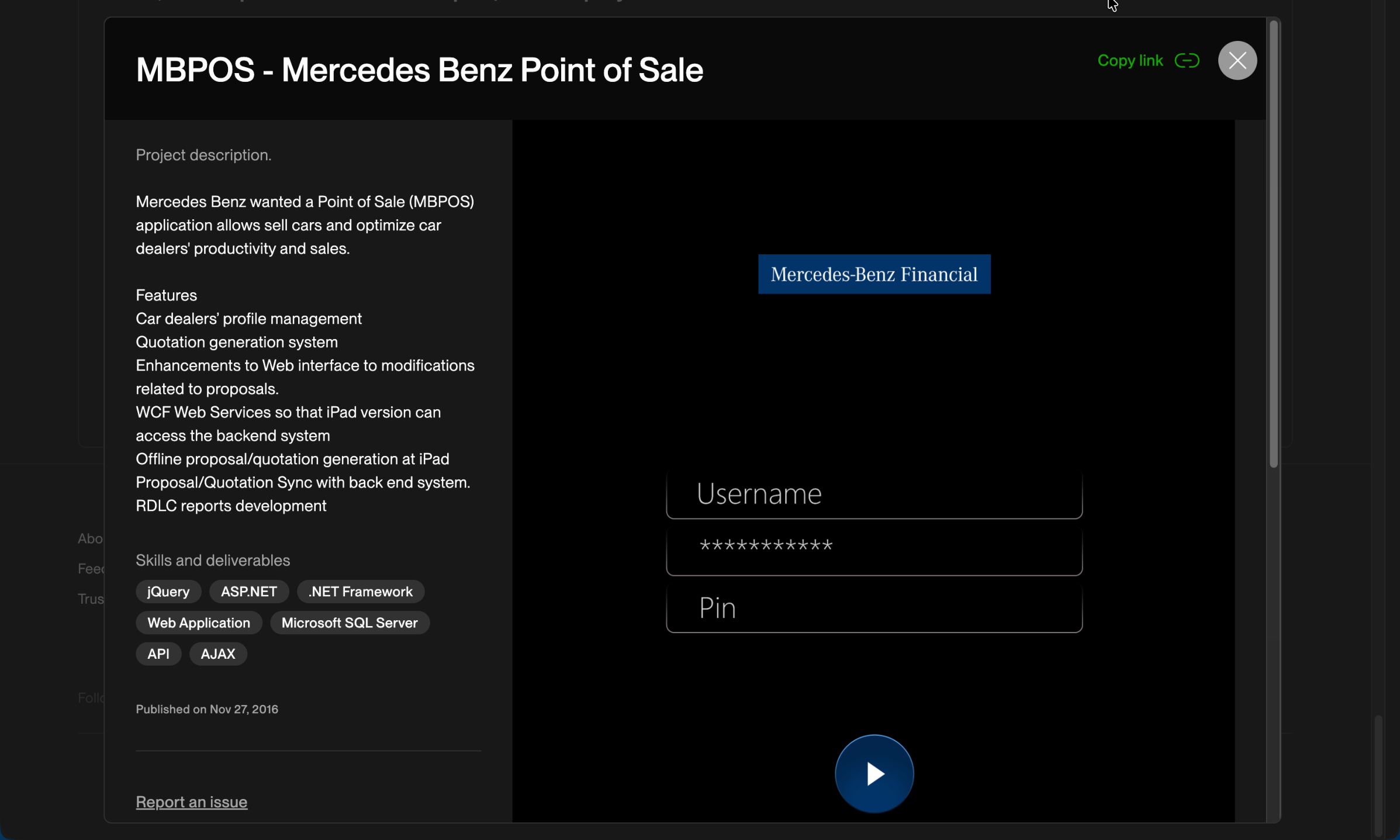 Mercedes-Benz MBPOS & MBAFC